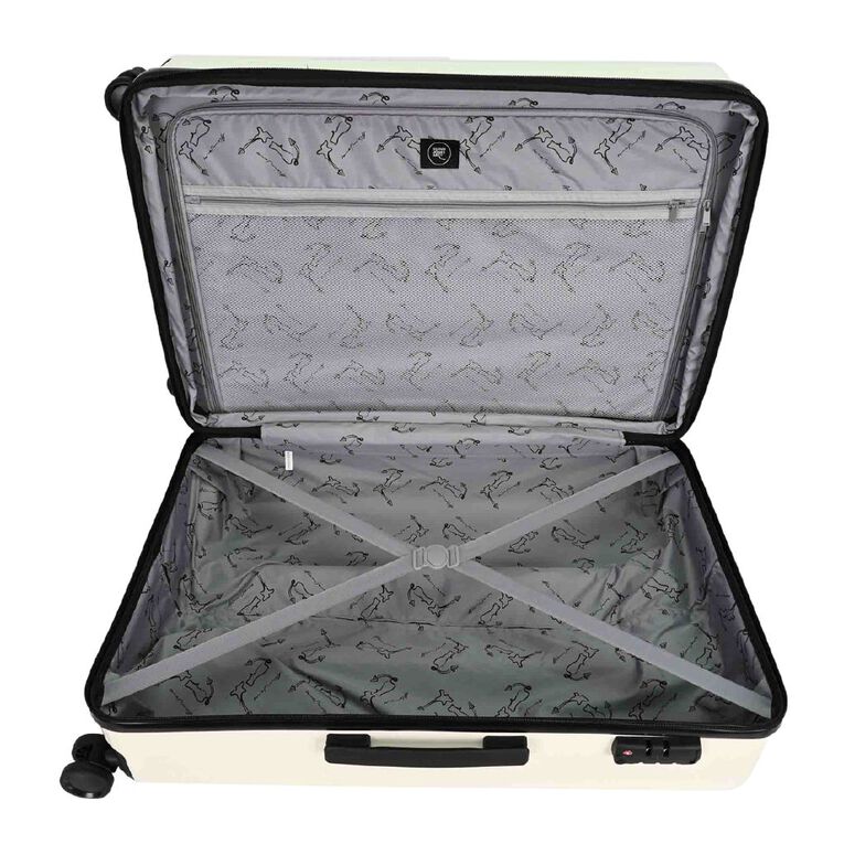 Glenn Jones 76cm Hard Side Check In Suitcase New Zealand Maps, , hi-res