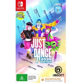 Nintendo Switch Just Dance 2026 Code in Box