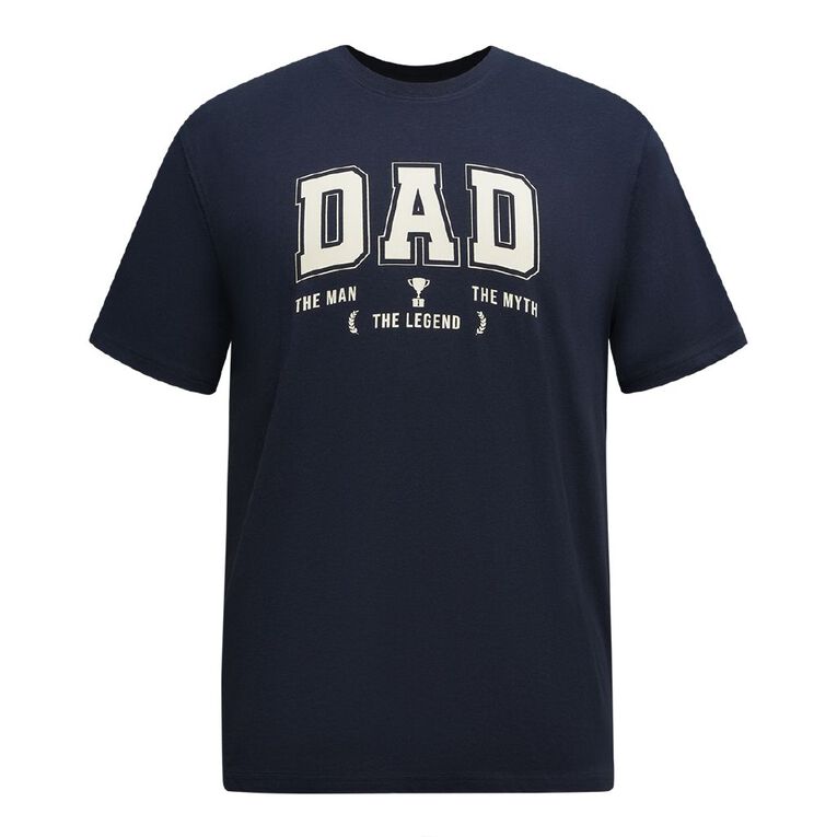 H&H Men's Fathers Day Tee, Green Dark, hi-res