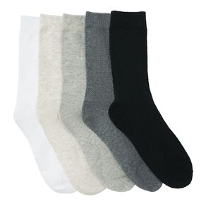 H&H Women's Crew Mixed Socks 5 Pack