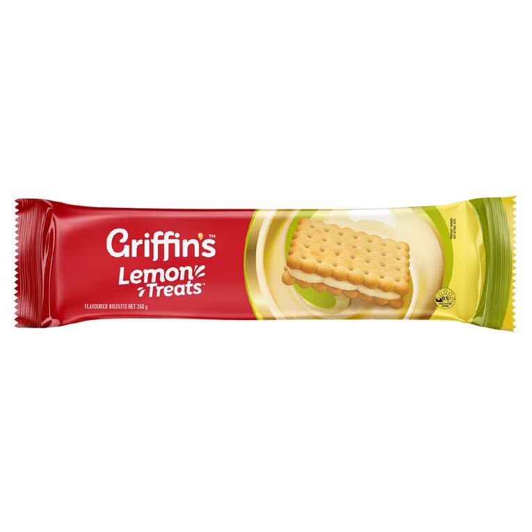 Griffin's Lemon Treats 250g, , hi-res