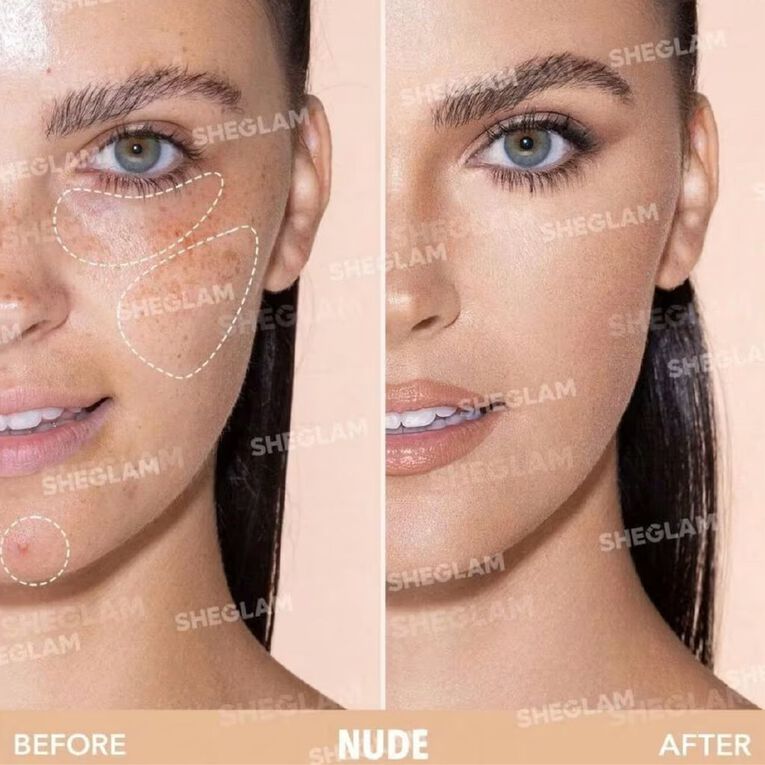 Sheglam Like Magic 12HR Full Coverage Concealer Nude3. 8g, , hi-res