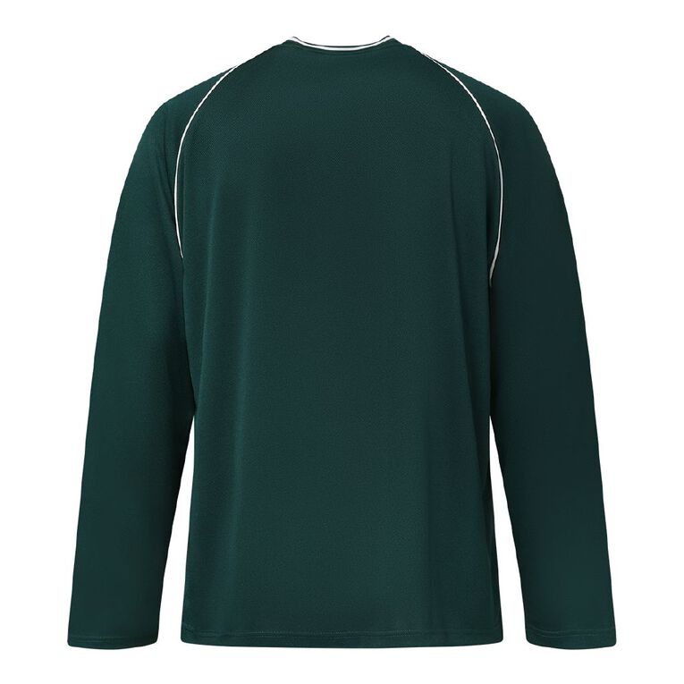 Garage Men's Mesh Football Tee, Green Dark, hi-res