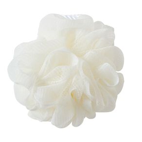 Poppi Bath Puff White