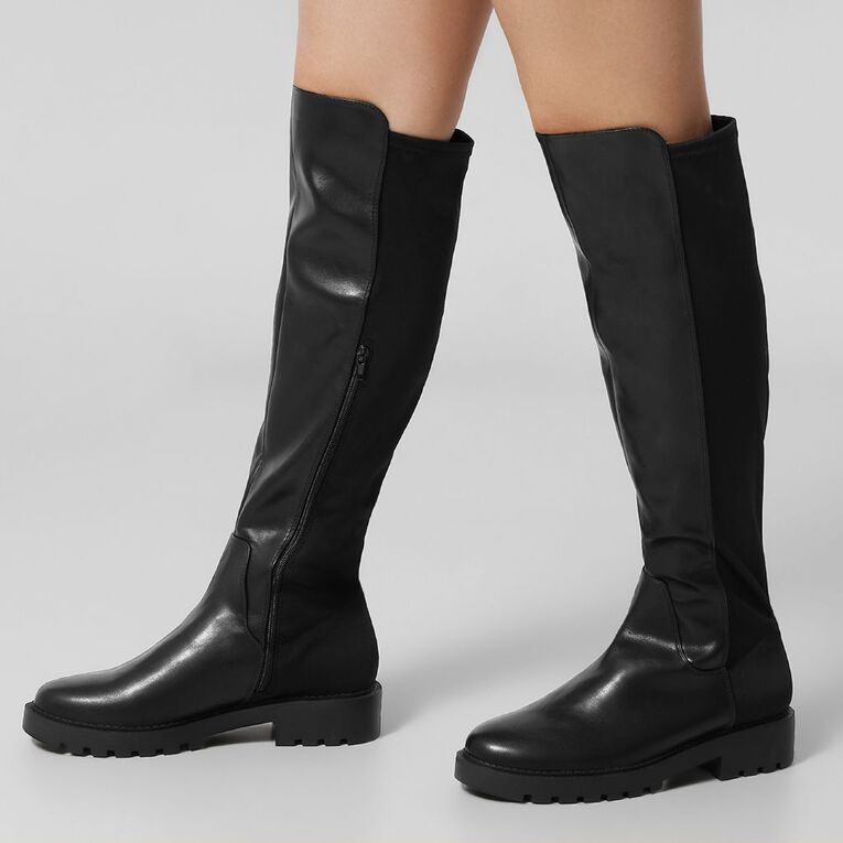H&H Women's Hettie Leg Boots, Black, hi-res