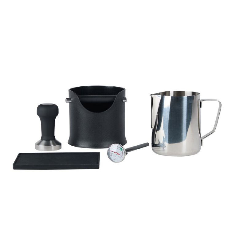 Living & Co Barista at Home 5 Piece Set Black, , hi-res