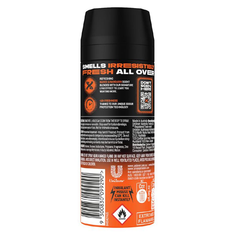 Lynx Deodorant Sunset Fresh 165 ml, , hi-res