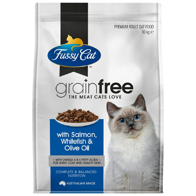 Fussy Cat Cat Dry Salmon Whitefish & Olive Oil 10kg, , hi-res