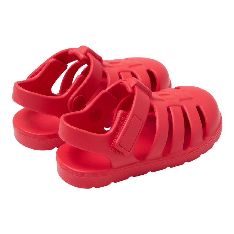 Young Original Junior Kids' EVA Caged Sandals, Red, hi-res