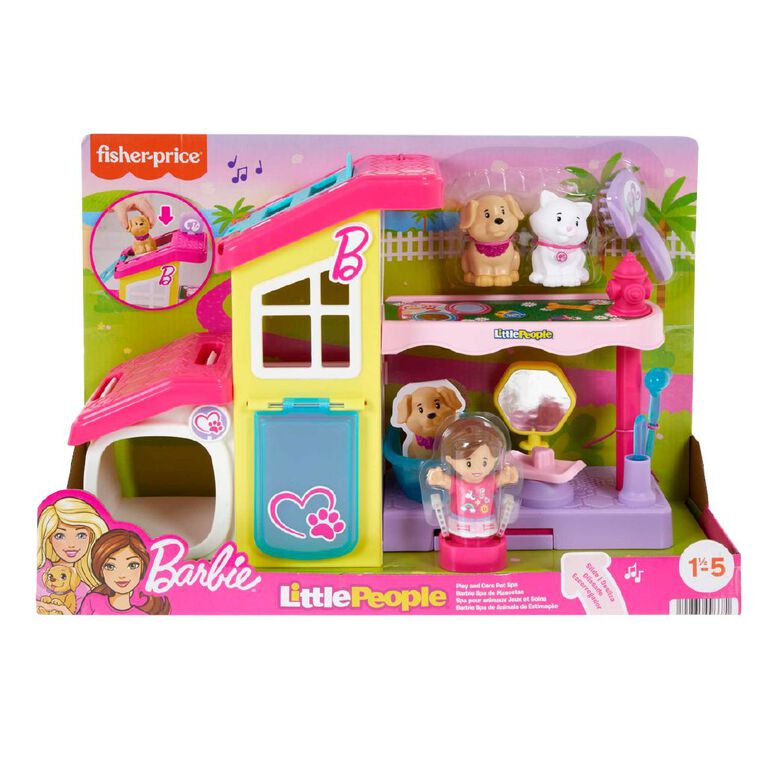 Fisher-Price Little People Barbie Pet Spa Playset, , hi-res
