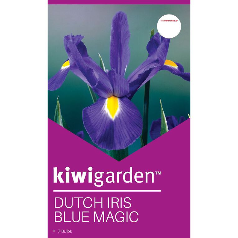 Kiwi Garden Dutch Iris Blue Magic 7 bulbs, , hi-res