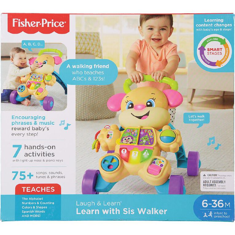Fisher-Price Laugh & Learn Smart Stages Puppy Walker Assorted, , hi-res