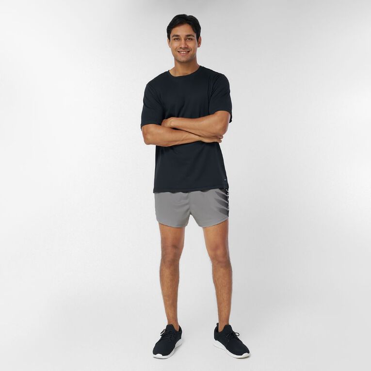 Active Intent Men's Supporter League Shorts, Grey Mid, hi-res