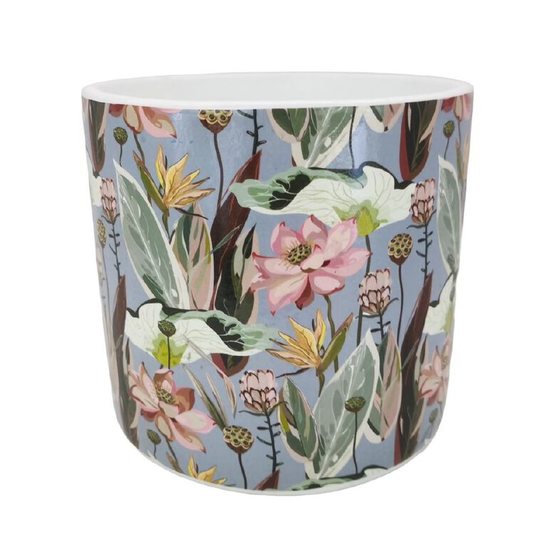 Kiwi Garden Indoor Pot 16cm x 16cm x 15.5cm Assorted, , hi-res