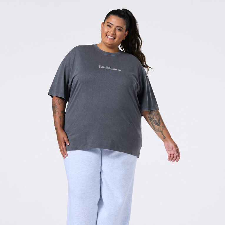 H&H Women's Short Sleeve Mothers Day Tee, Grey Dark, hi-res