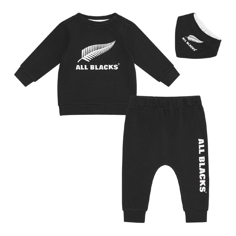 All Blacks Babys' Piece Sweater Set Black The Warehouse