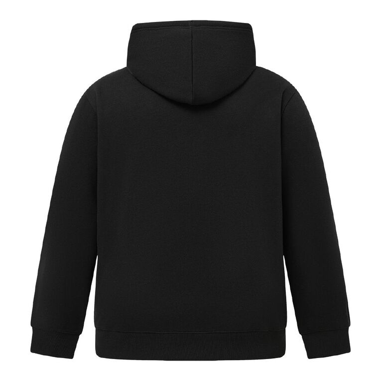 H&H Curve Women's Long Sleeve Zip Thru Hoodie, Black, hi-res