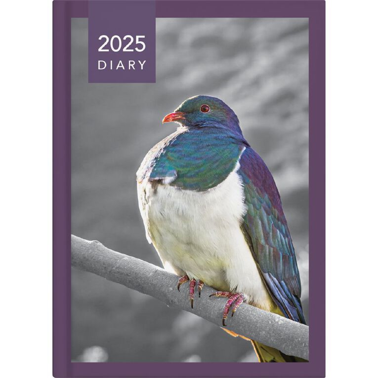 Collins 2027 Diary A53 NZ Birds, , hi-res
