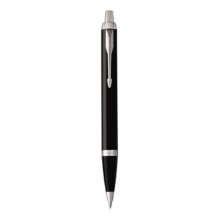 Parker IM Black Trim Ball Pen Blue, , hi-res