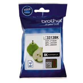 Brother Ink LC3313BK Black 400 Pages