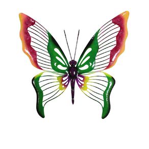 Kiwi Garden Metal Butterfly Wall Art 42cm x 43cm
