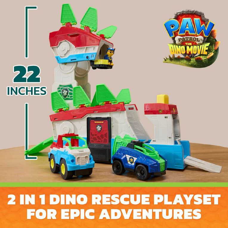 Paw Patrol The Dino Movie Dino Mobile Headquaters, , hi-res