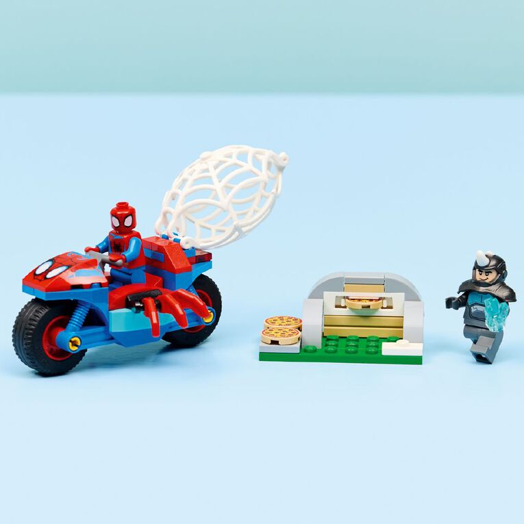 LEGO Spider-Man On His Motorcycle vs Rhino 11206, , hi-res
