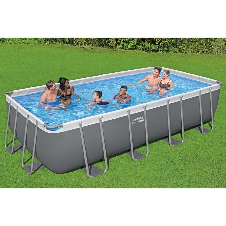 Bestway Steel Pro Max 5.49m 18ft 1.22m Deep Rectangular Pool, , hi-res