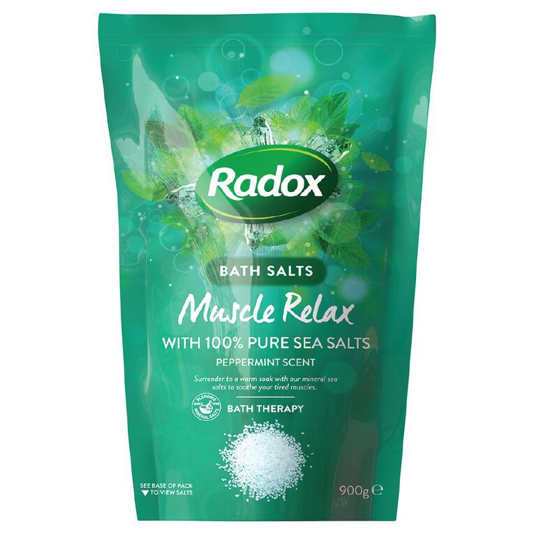 Radox Bath Salts Relax 900g, , hi-res