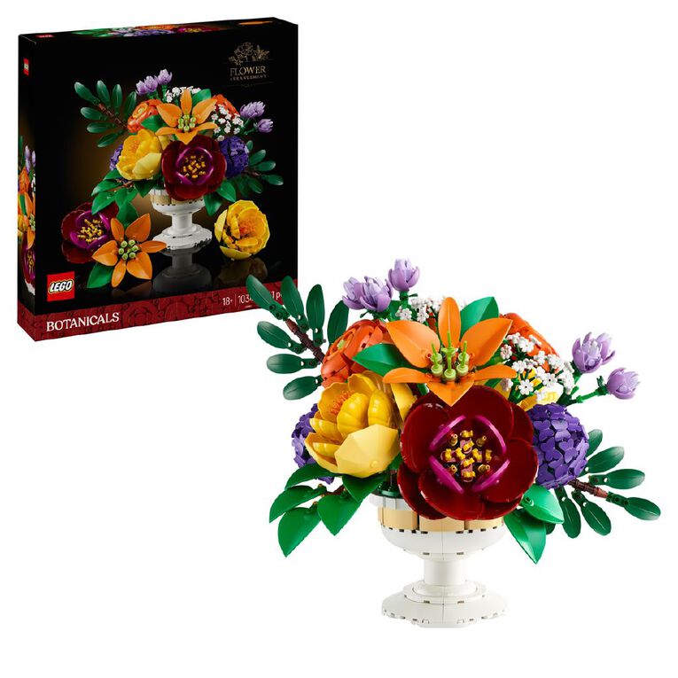 LEGO Botanicals Flower Arrangement 10345, , hi-res