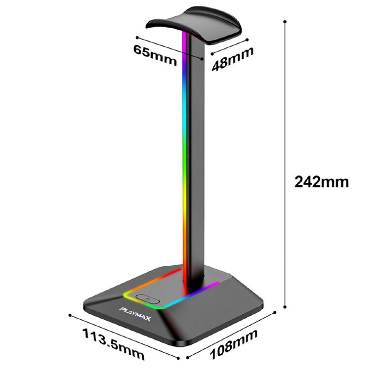Playmax RGB Headset Stand The Warehouse