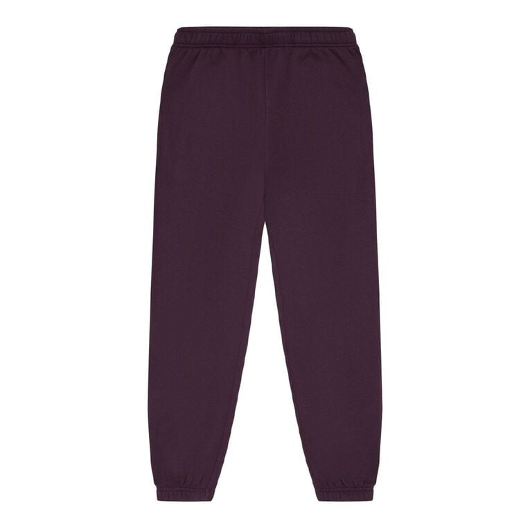 Young Original Plain Trackpants, Purple Dark, hi-res