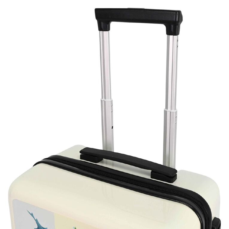 Glenn Jones 56cm Hard side Carry On Suitcase New Zealand Maps, , hi-res