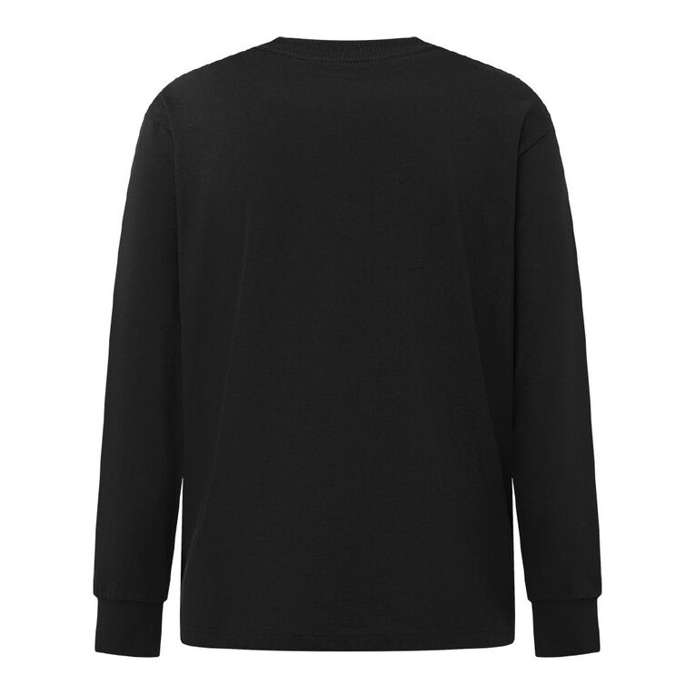 Garage Men's Heavyweight Boxy Tee, Black, hi-res