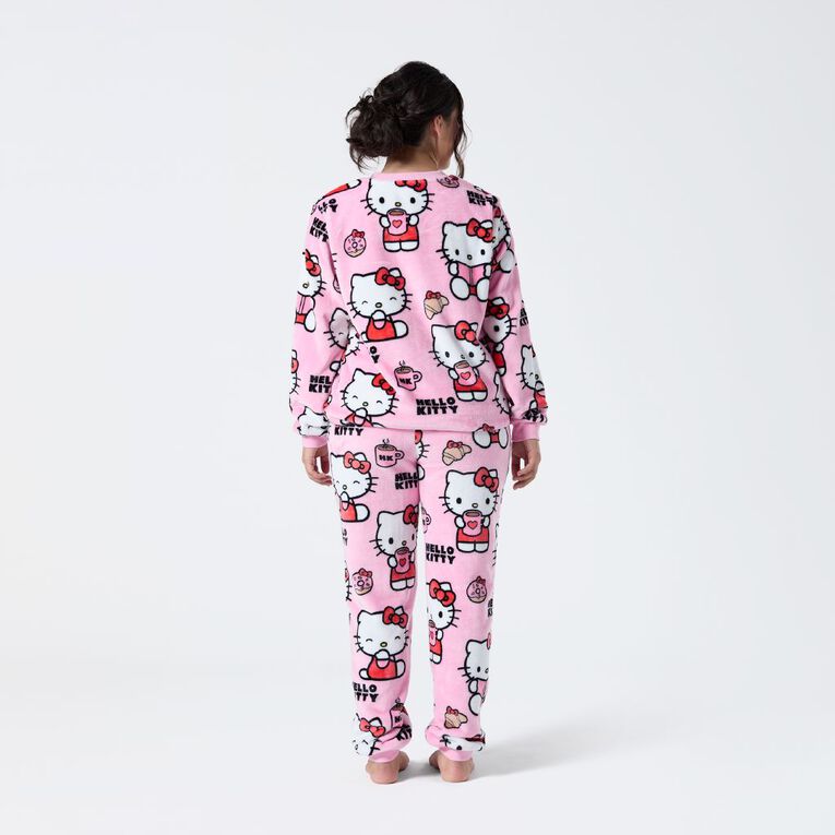 Hello Kitty Women's Coral Fleece Twosie, Pink Mid, hi-res
