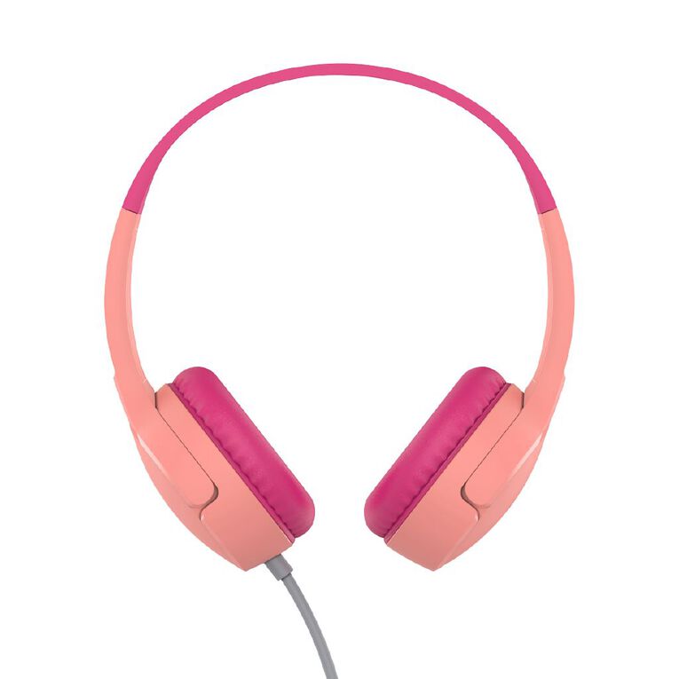 Belkin Belkin SoundForm Mini Wired On-Ear Kids Headphones - Pink, , hi-res