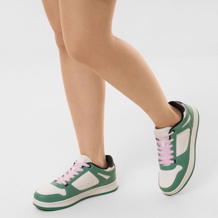 H&H Women's Posey Sneakers, White, hi-res