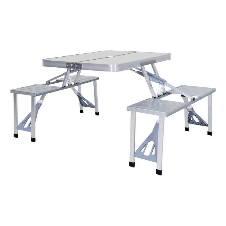 Navigator South Folding Picnic Table & Seats, , hi-res