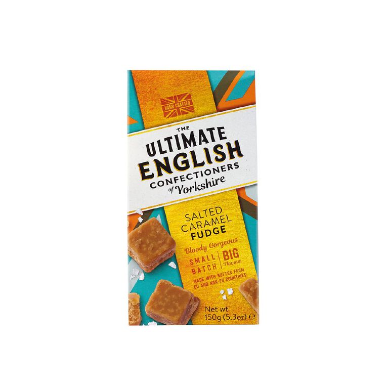 Ultimate English Salted Caramel Fudge 150g, , hi-res