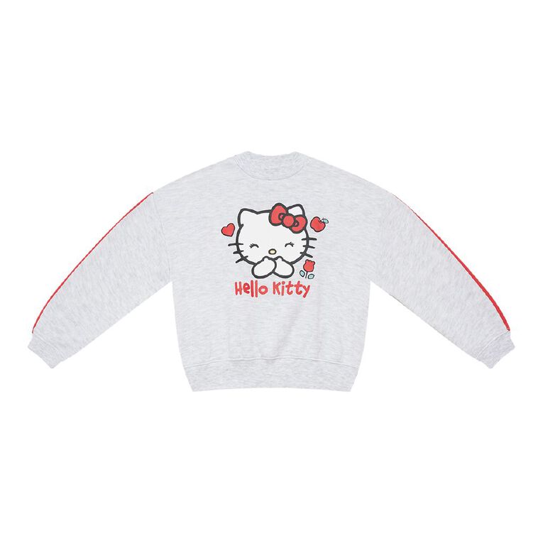 Hello Kitty Toddler Sweatshirt, Grey Light, hi-res
