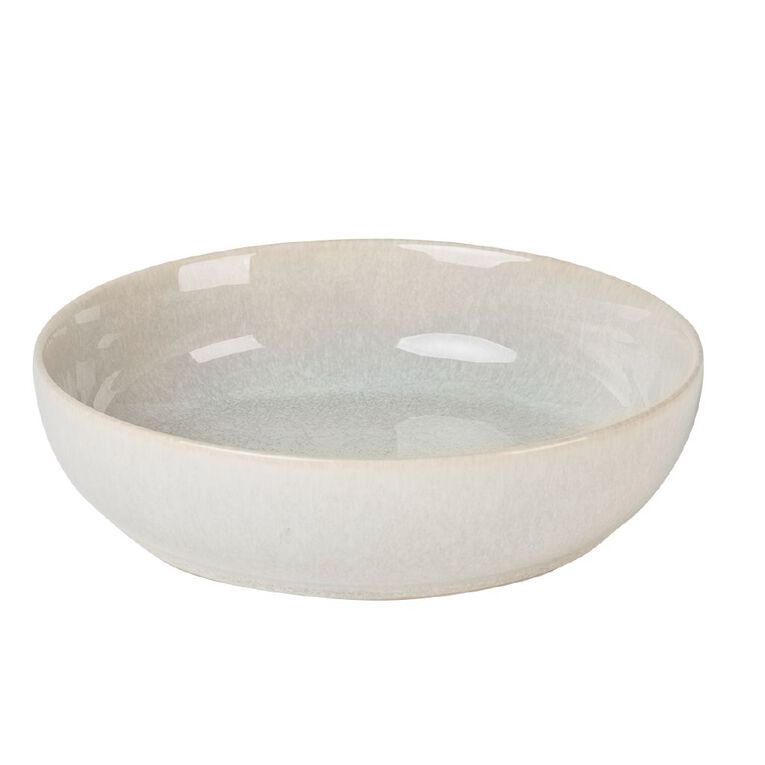 Living & Co Kai Glazed Pasta Bowl Blue/Grey, , hi-res