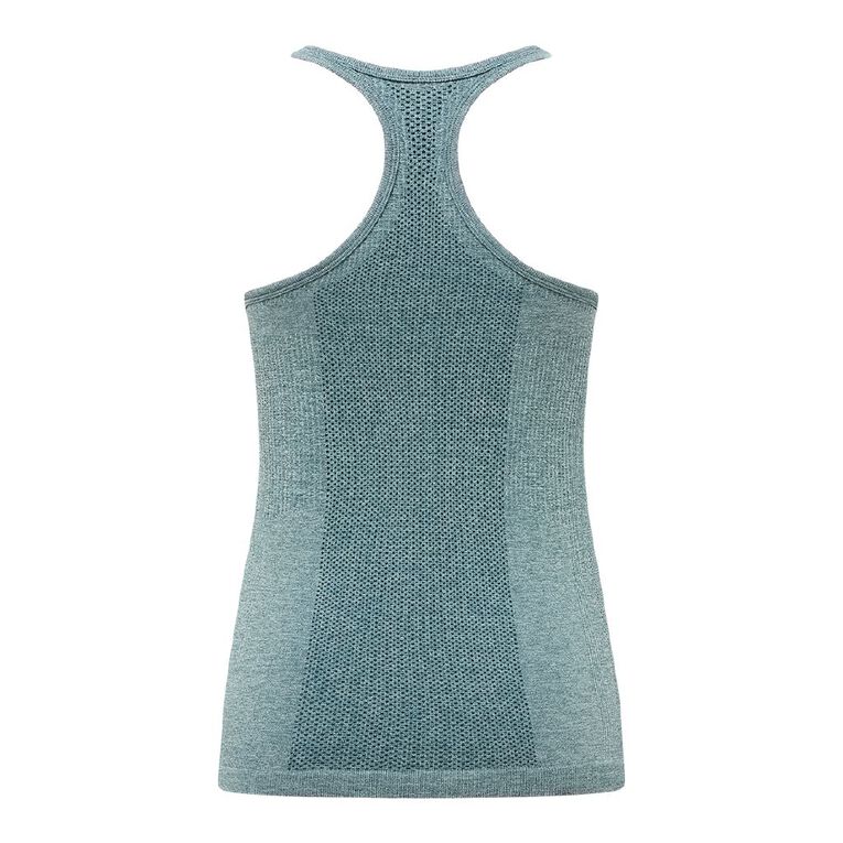 Active Intent Women's Seamless Slim Tank, Green Dark, hi-res