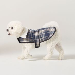 Petzone Check Jacket Blue Small