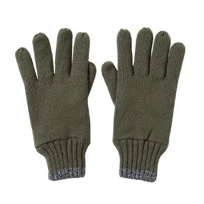 Rivet Men's Half Finger Stripe Gloves