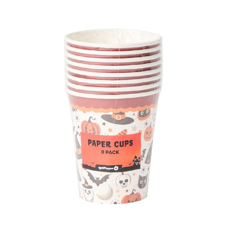 Scarehouse Halloween Paper Cups, , hi-res