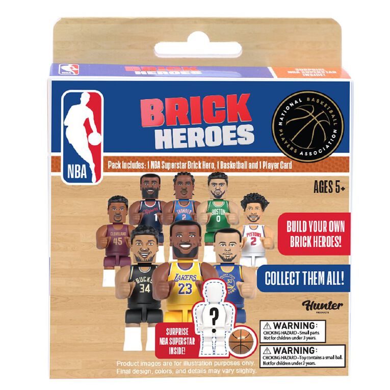 NBA Brick Heroes Blind Box Assorted, , hi-res