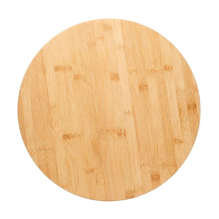 Living & Co Bamboo Lazy Susan Natural 45cm, , hi-res
