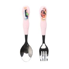 Disney Princess Cutlery Set Stainless Steel 2 Piece