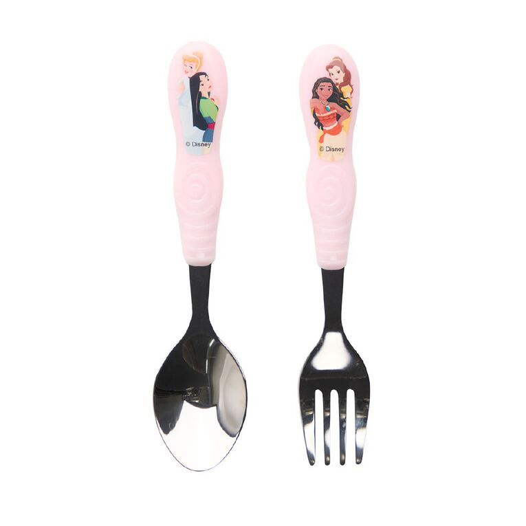 Disney Princess Cutlery Set Stainless Steel 2 Piece, , hi-res