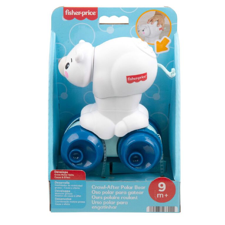 Fisher-Price Press & Go Polar Bear, , hi-res
